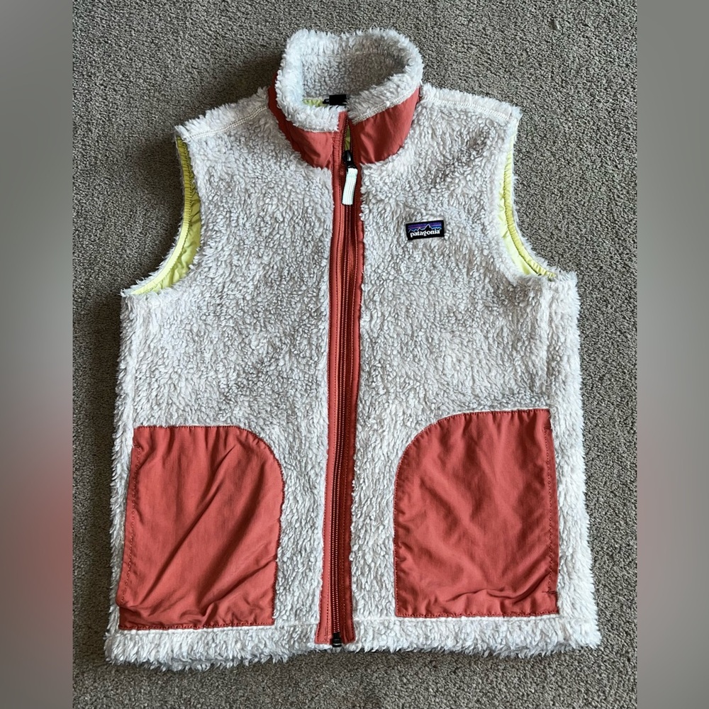 Patagonia Youth size Large Sherpa Vest